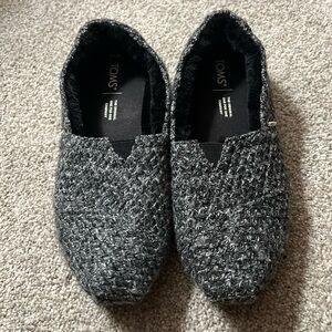 TOMS ALPARGATA Woman’s -size 7.5 gray/black/white
